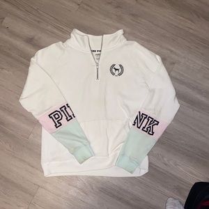 Pink 1/4 zip